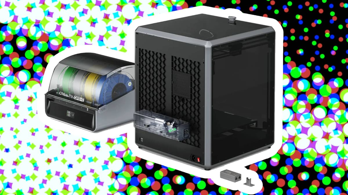 Image de l'en-tête de Creality K1 : le nouveau kit CFS-C remplace la purge traditionnelle par un système de coupe intelligent