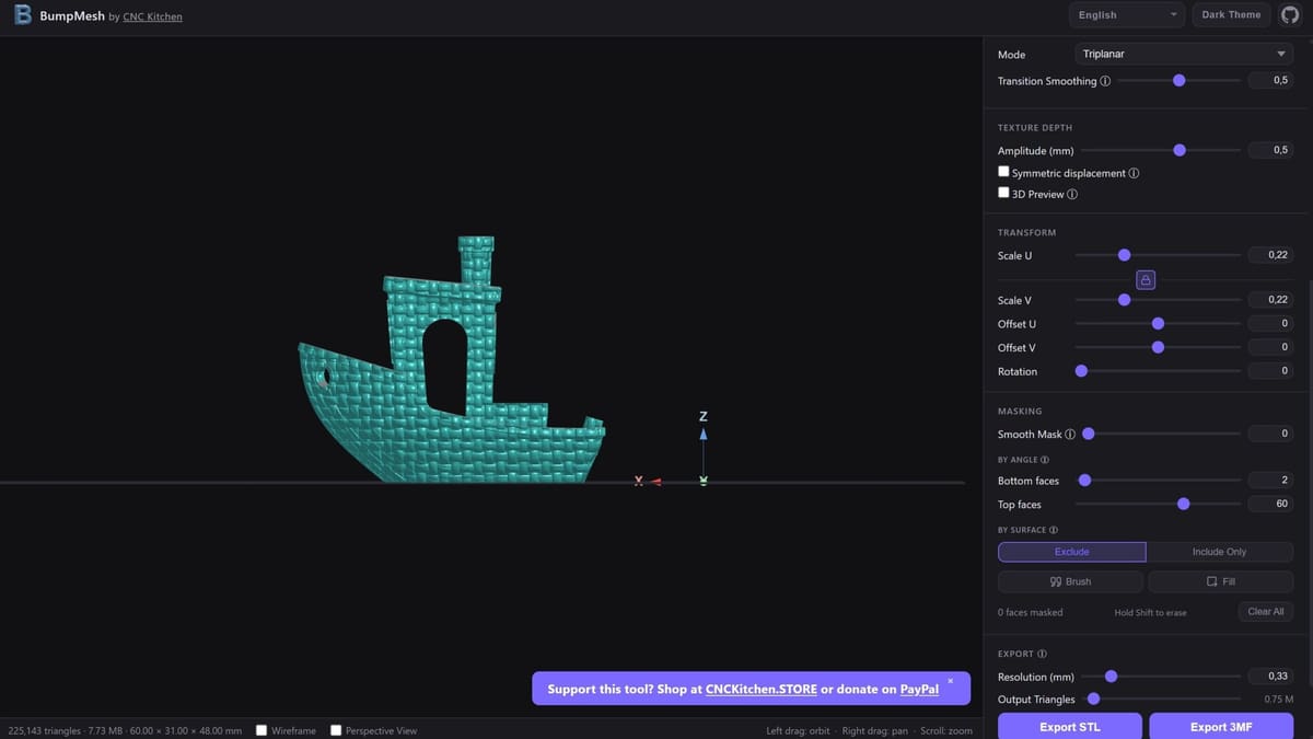 Featured image of CNC Kitchen’s Free Browser Tool Lets You Texture 3D Models – No Blender Needed