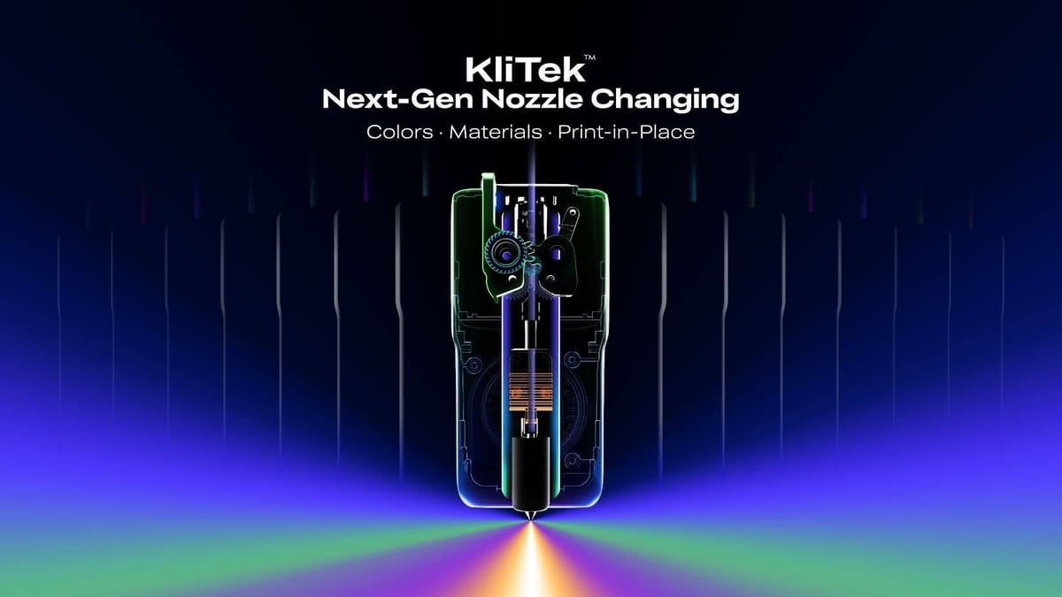 Featured image of Creality KliTek: How a New Nozzle-Changing 3D Printer Achieves Five-Second Material Changes