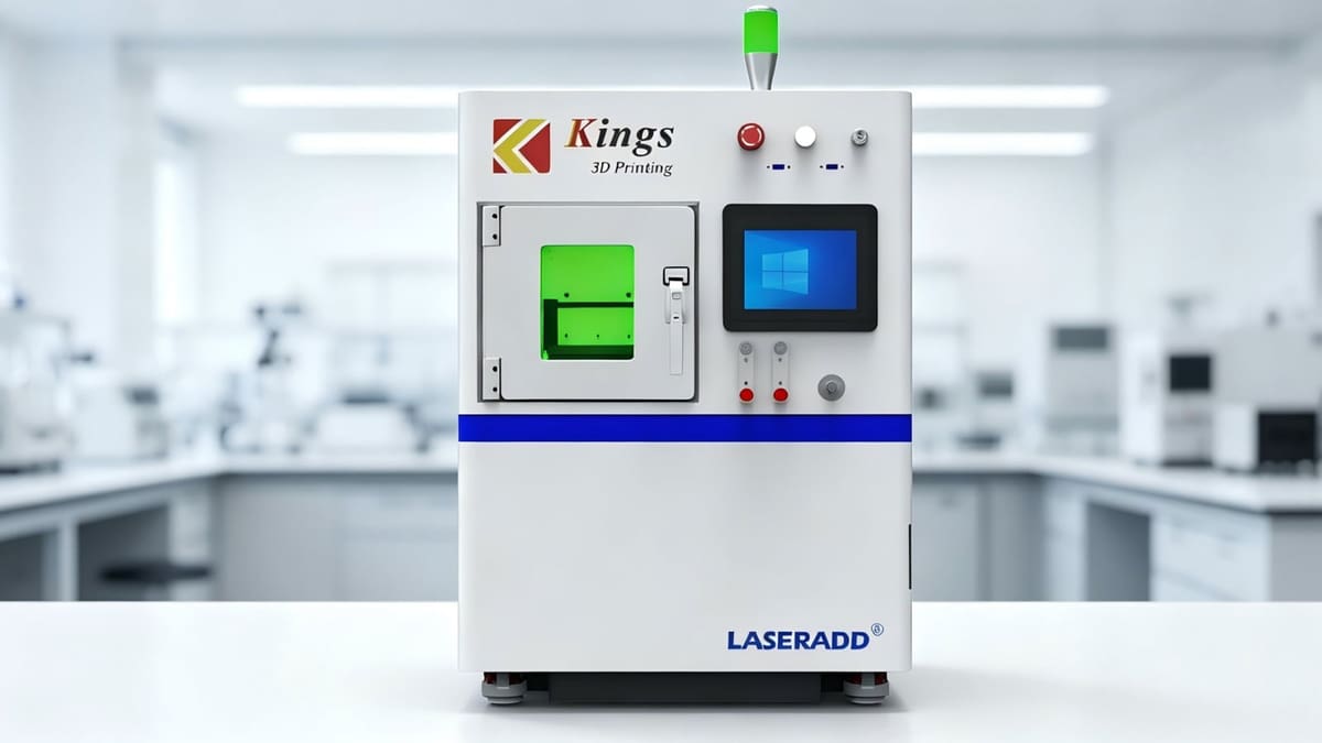Featured image of Kings 3D’s 140-Kg DiMetal-100 Proves ‘Desktop-Sized’ Isn’t Always ‘Desktop-Friendly’