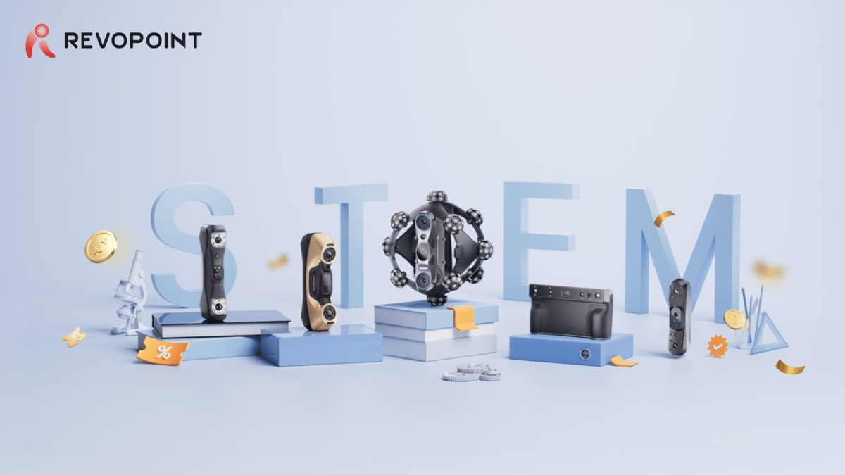Featured image of Upgrade Your STEM Gear: Save Up to 20% on Selected Revopoint 3D Scanners