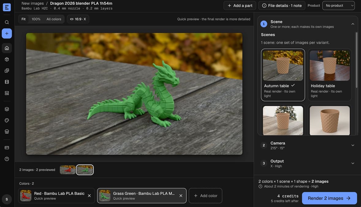 Featured image of New App Turns G-code Into Studio Product Photos, but We’d Still Like to See the Real Thing