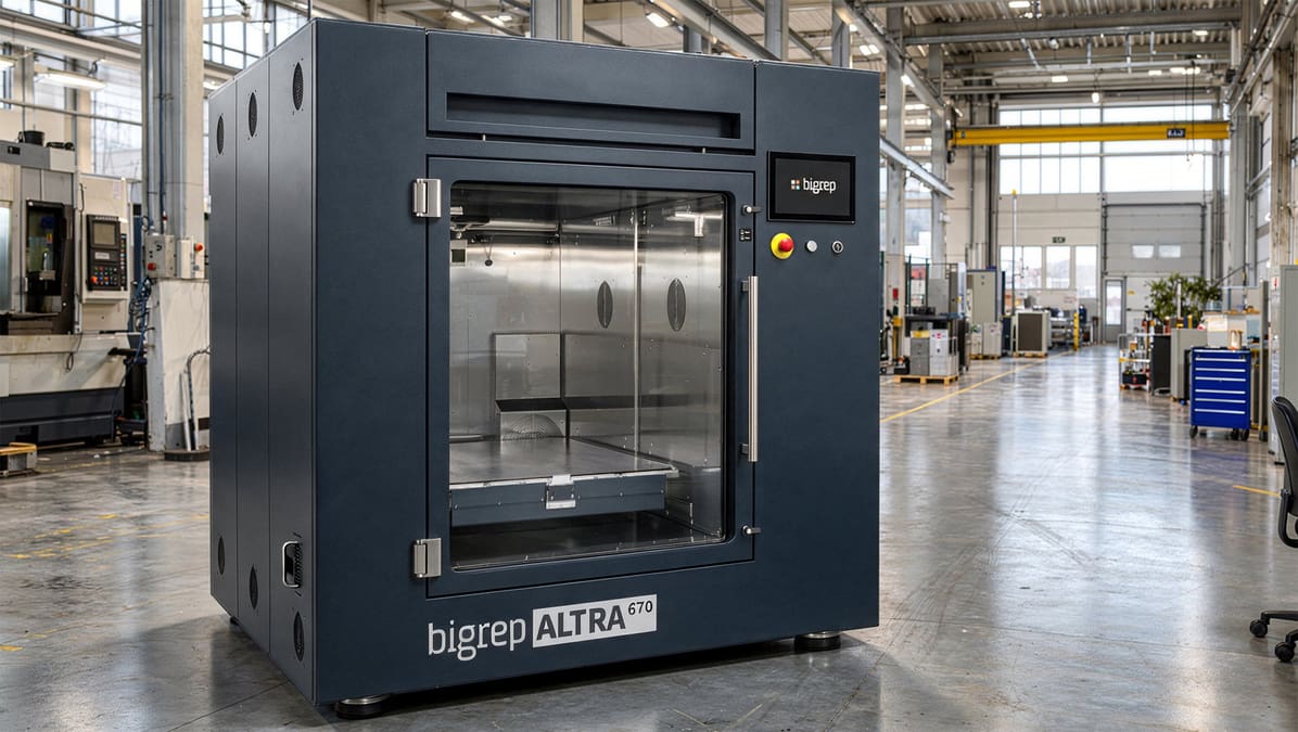 Featured image of BigRep’s New Altra 670 Takes on Stratasys’ F870 With a Bigger, Hotter Build Chamber