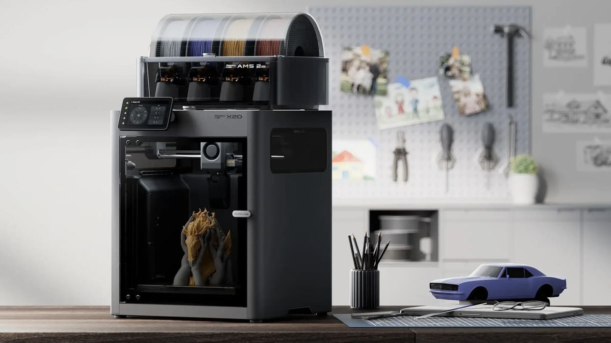 Featured image of Bambu Lab’s Black Friday Sale Officially On – X2D Drops to $589 and Bulk Filament Up to 35% Off