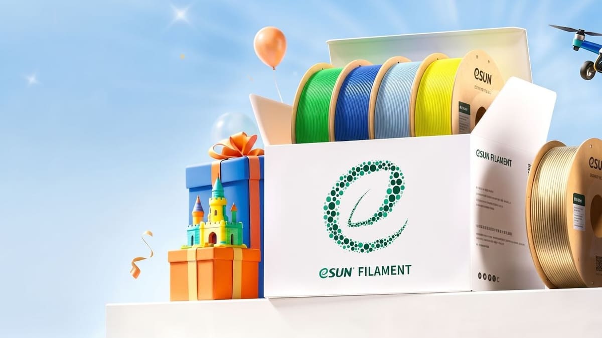 Featured image of eSUN Celebrates 24 Years of Innovation: Exploring New Possibilities with AI, Up to 52% Off for the Anniversary Sale