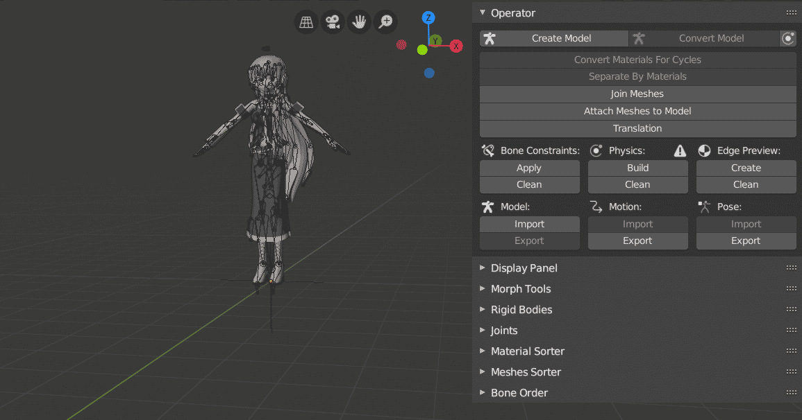 Mmd_tools shop