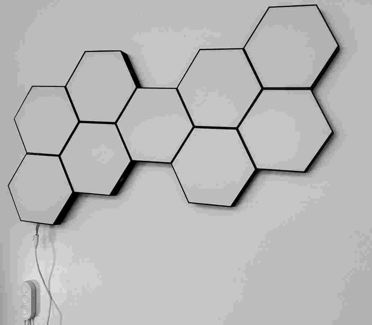 Hình ảnh những thứ thú vị để in 3D: Tấm LED hình lục giác
