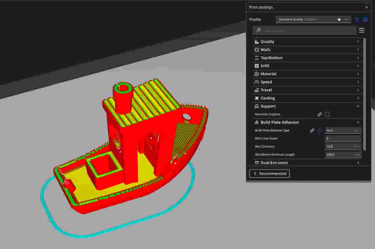 Raft vs Brim vs Skirt The Differences incl. Cura settings All3DP