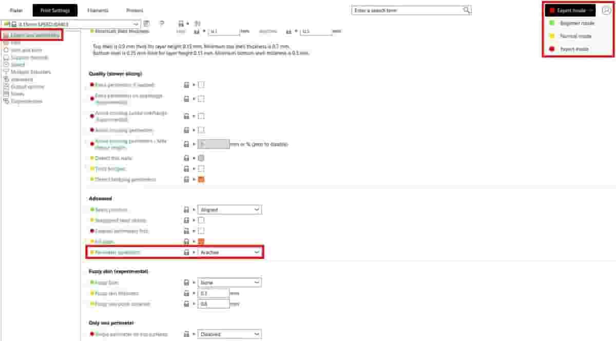 The new PrusaSlicer 2.8 version has slight UI changes