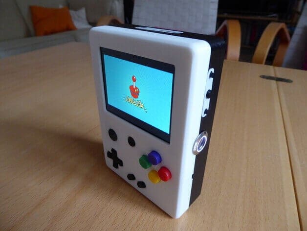 Bild von Retropie-Gehäuse zum 3D-drucken für Raspberry Pi (Handheld)-Konsolen: Raspberry Pi Zero Portable Game Station (Raspberry Pi Gehäuse)