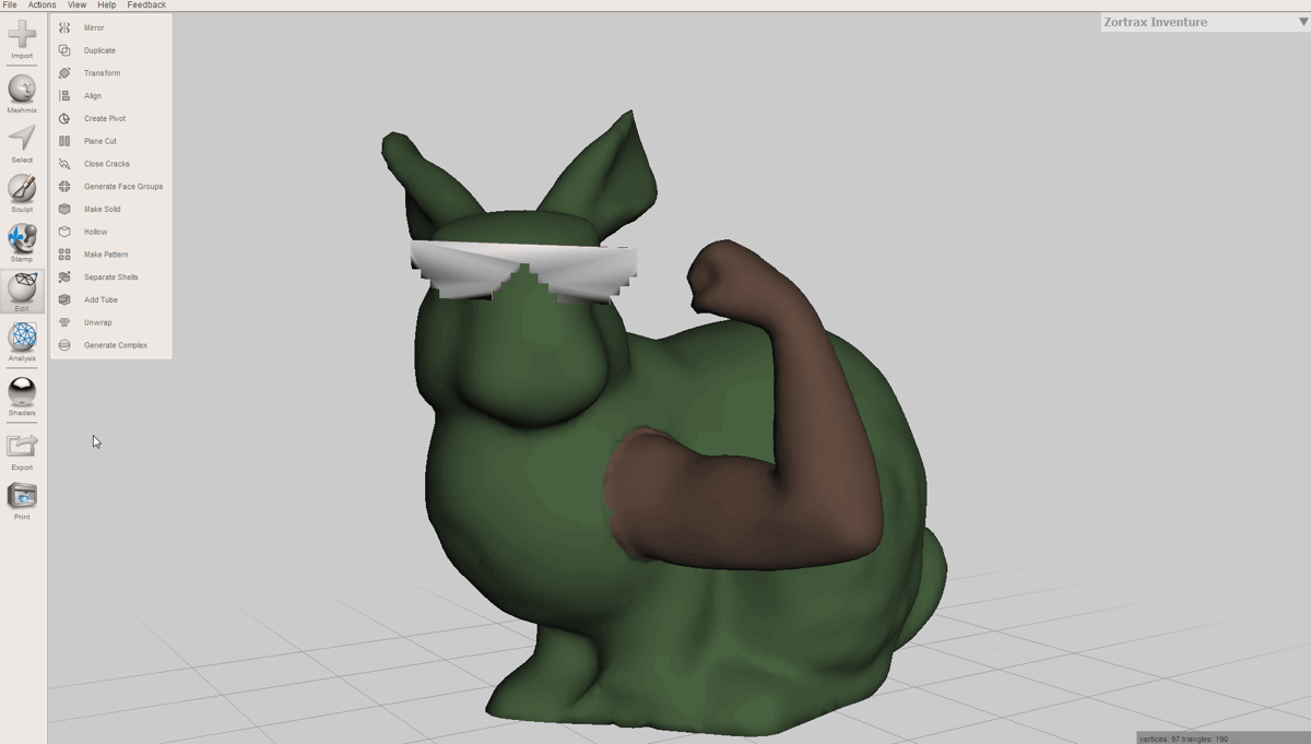 Bild von 3D-Design-Software: Die besten kostenlosen Programme: Meshmixer