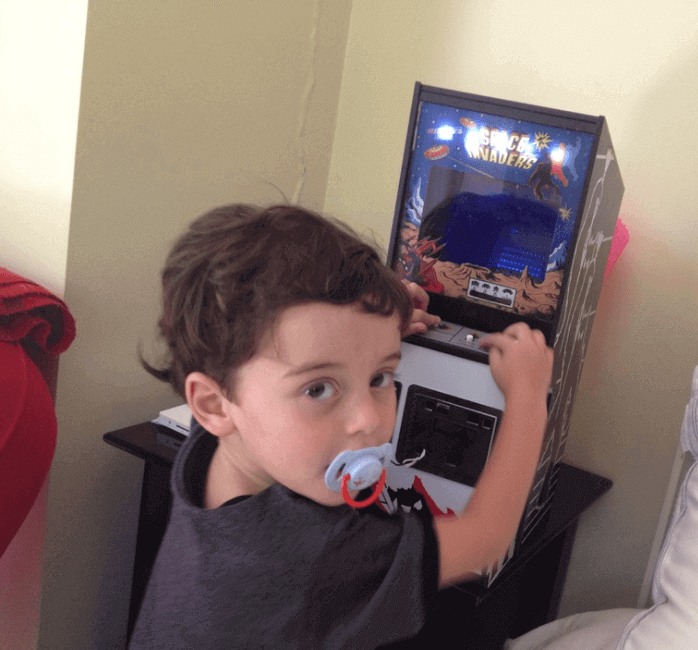 Bild von Retropie-Gehäuse zum 3D-drucken für Raspberry Pi (Handheld)-Konsolen: DIY Mini Space Invaders (Raspberry Pi Arcade Gehäuse)