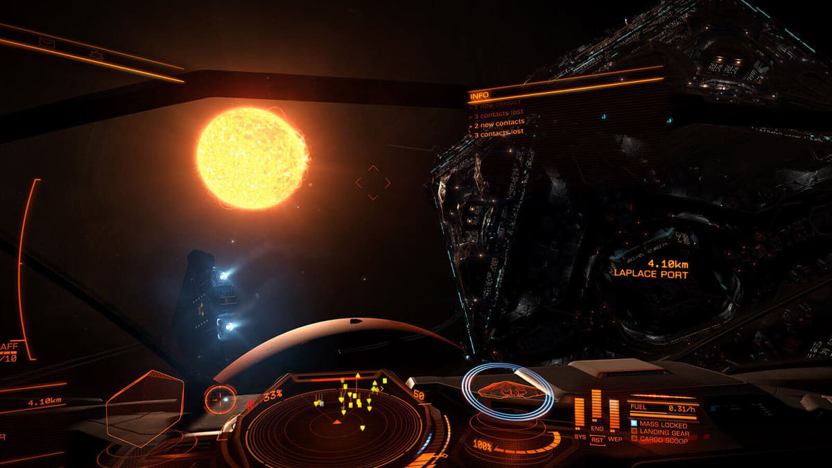 Image of Best VR Games for PS4, Oculus Rift, Android, Vive, iPhone: Elite: Dangerous