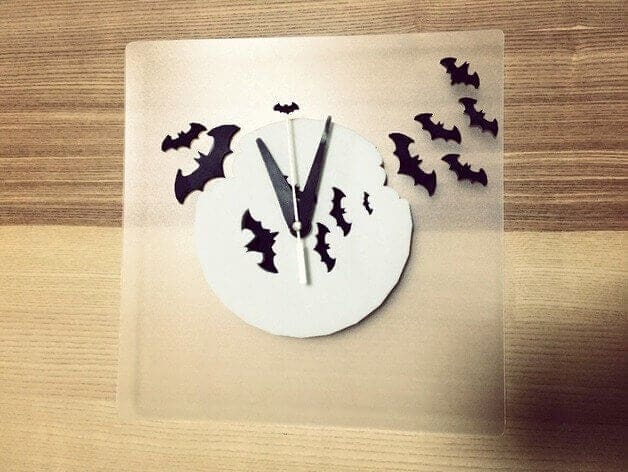 Image of Batman 3D Logos & Symbols: Bat Clock