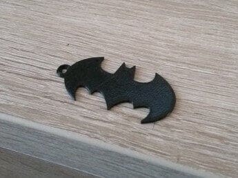 Image of Batman 3D Logos & Symbols: Keyring