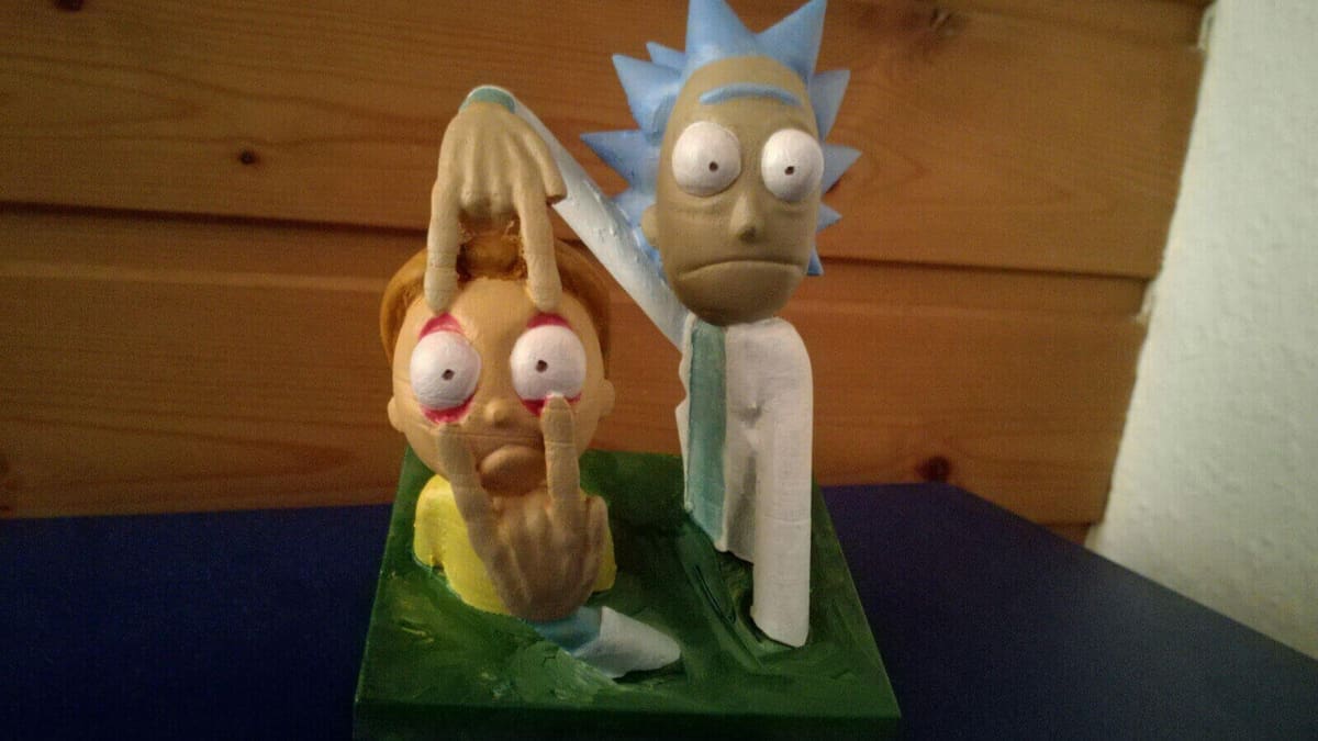 Image of Rick and Morty Toys, Figures & Collectibles to 3D Print: Rick and Morty