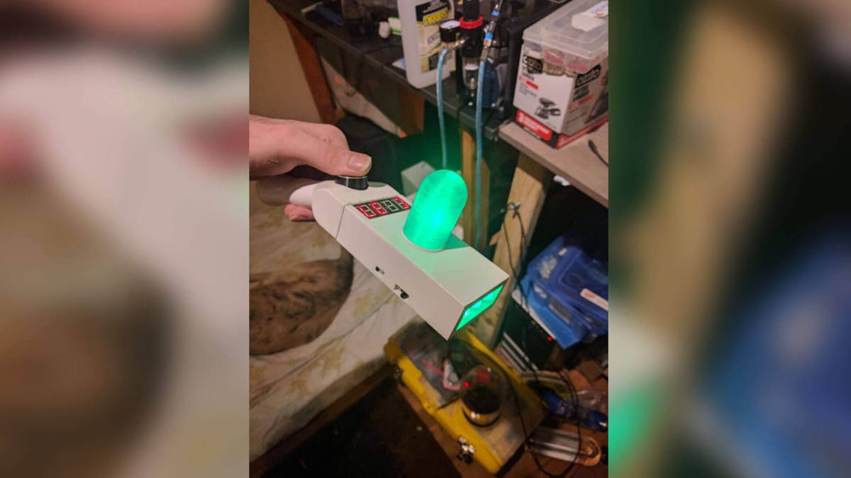 Image of Rick and Morty Toys, Figures & Collectibles to 3D Print: Rick's Portal Gun