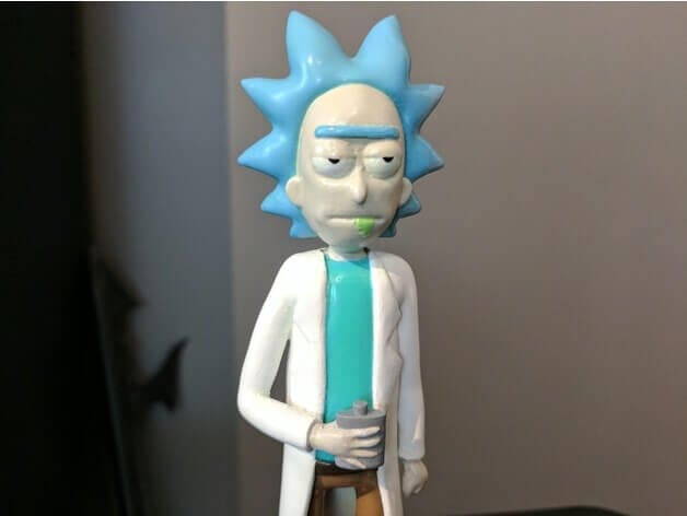 Image of Rick and Morty Toys, Figures & Collectibles to 3D Print: Rick Sanchez