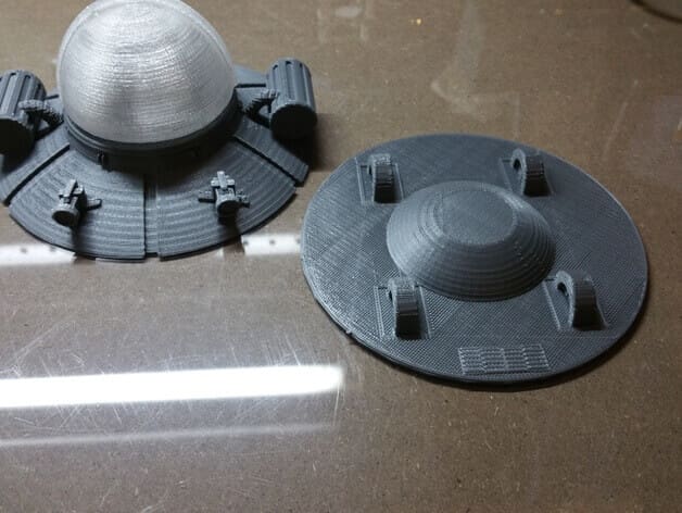 Image of Rick and Morty Toys, Figures & Collectibles to 3D Print: Spaceship + Bottom Plate