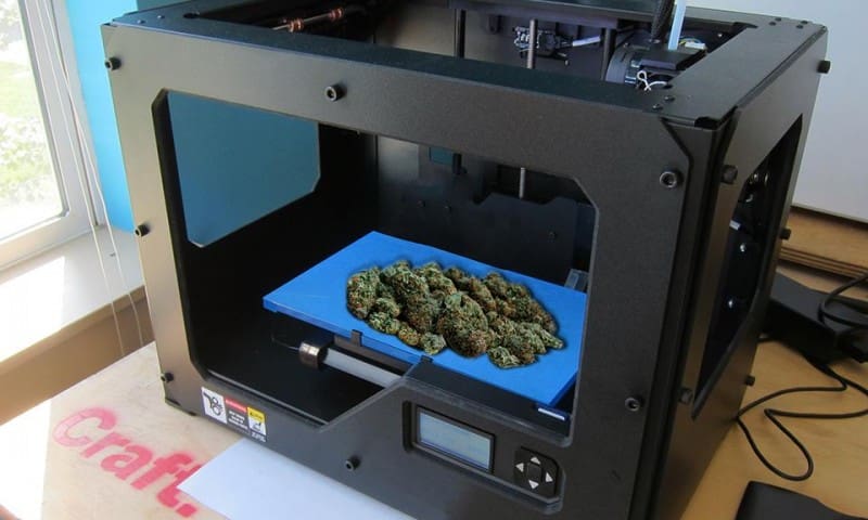 Image of Exotic 3D Printer Filament: Edible Cannabis