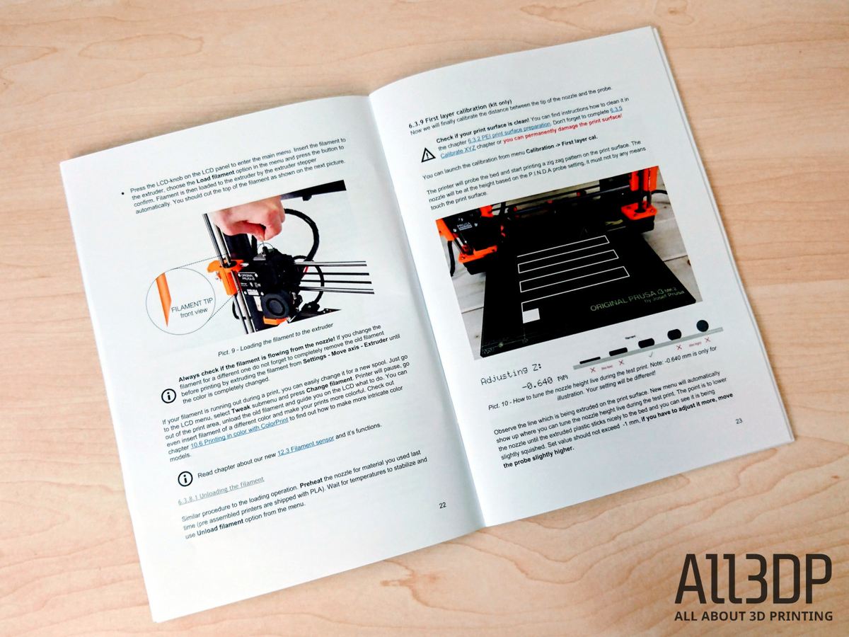 Bild von Original Prusa i3 MK3 im Test: Kalibrierung
