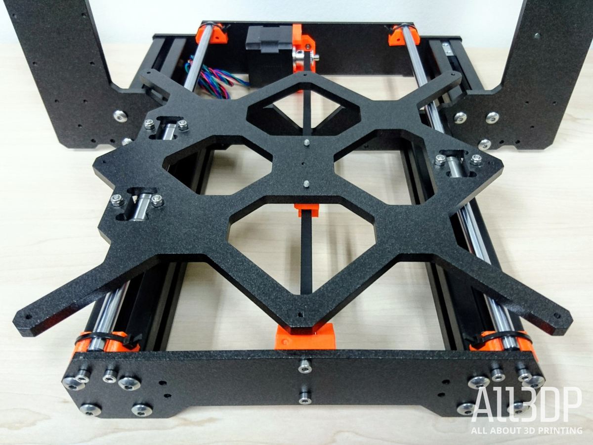 Bild von Original Prusa i3 MK3 im Test: Montage der Y-Achse