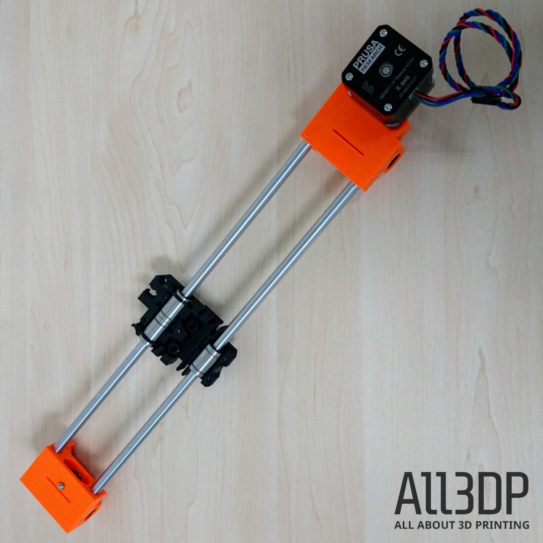 Bild von Original Prusa i3 MK3 im Test: Montage der X-Achse