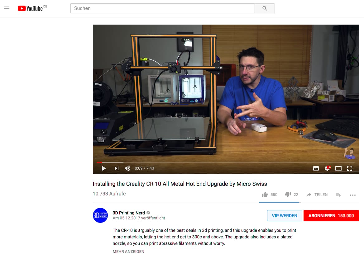 Image of 3D Printing for Beginners - First Steps: Get Inspired by YouTube