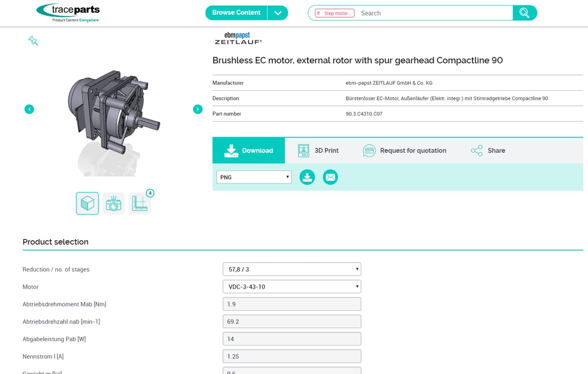 Image of The Best Sites to Download Free 3D Models: TraceParts