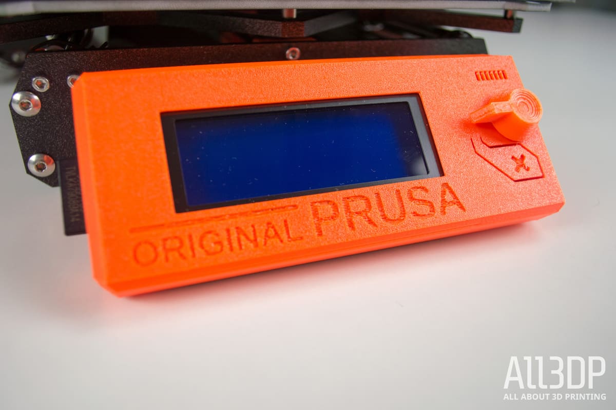 Bild von Original Prusa i3 MK3 im Test: Montage des LCD-Bedienfelds