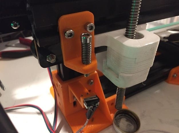 Image of Tevo Tarantula Upgrades and Mods: Tevo Tarantula Adjustable Z End Stop