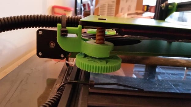 Image of Tevo Tornado Upgrades and Mods: Bed Cable Strain Relief