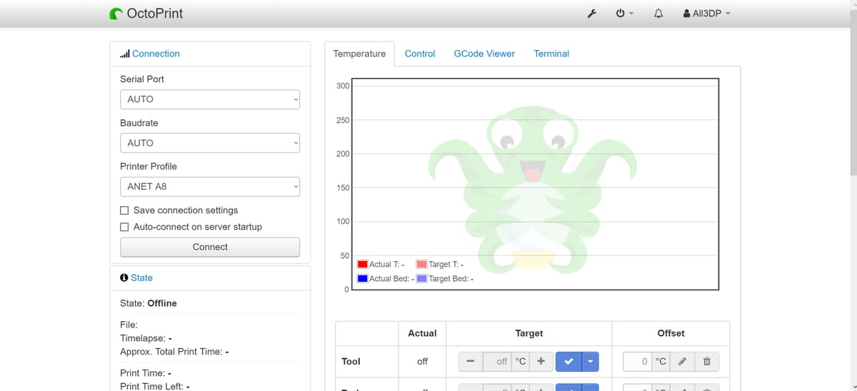 For more information, visit the Octoprint homepage.