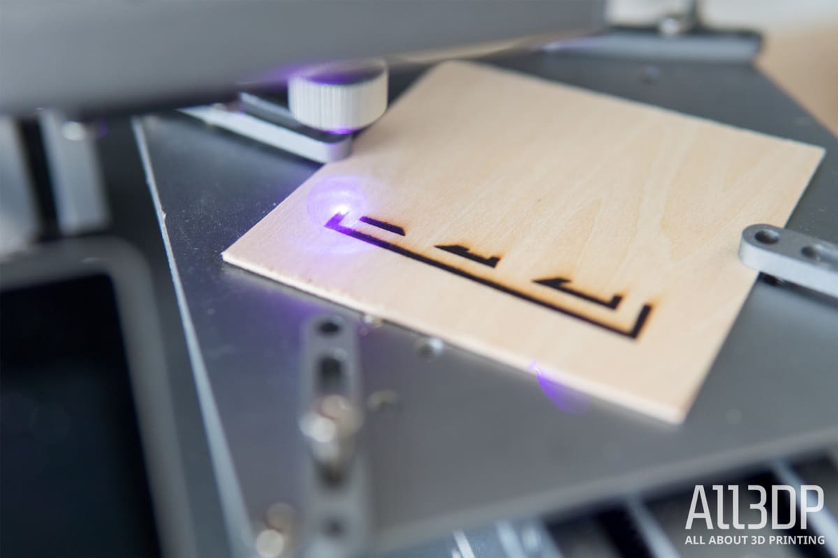 Image of Snapmaker Review: Best Budget 3-in-1 3D Printer: Laser Engraving