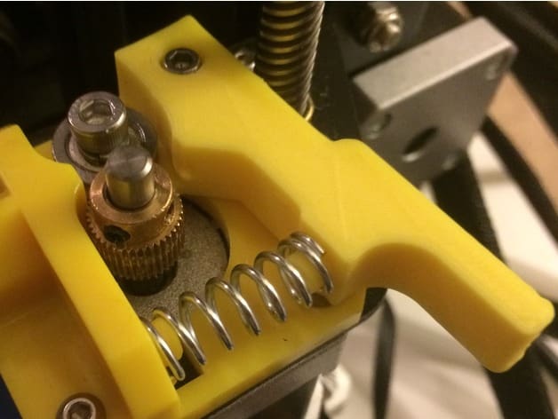 Imagen de Mejoras Creality Ender 3 (V2/Pro/Max): Extensión del brazo del extrusor