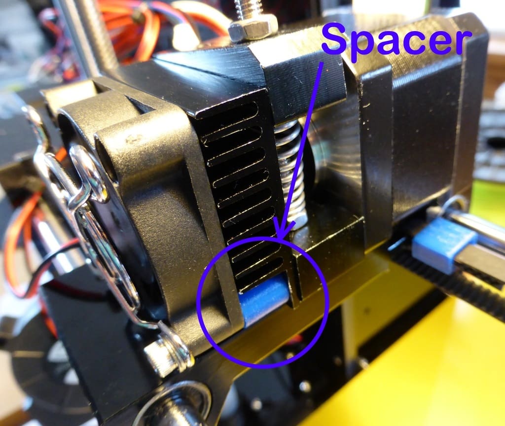 Image of Anet A6 Upgrades and Mods: Extruder Heatsink Fan Support