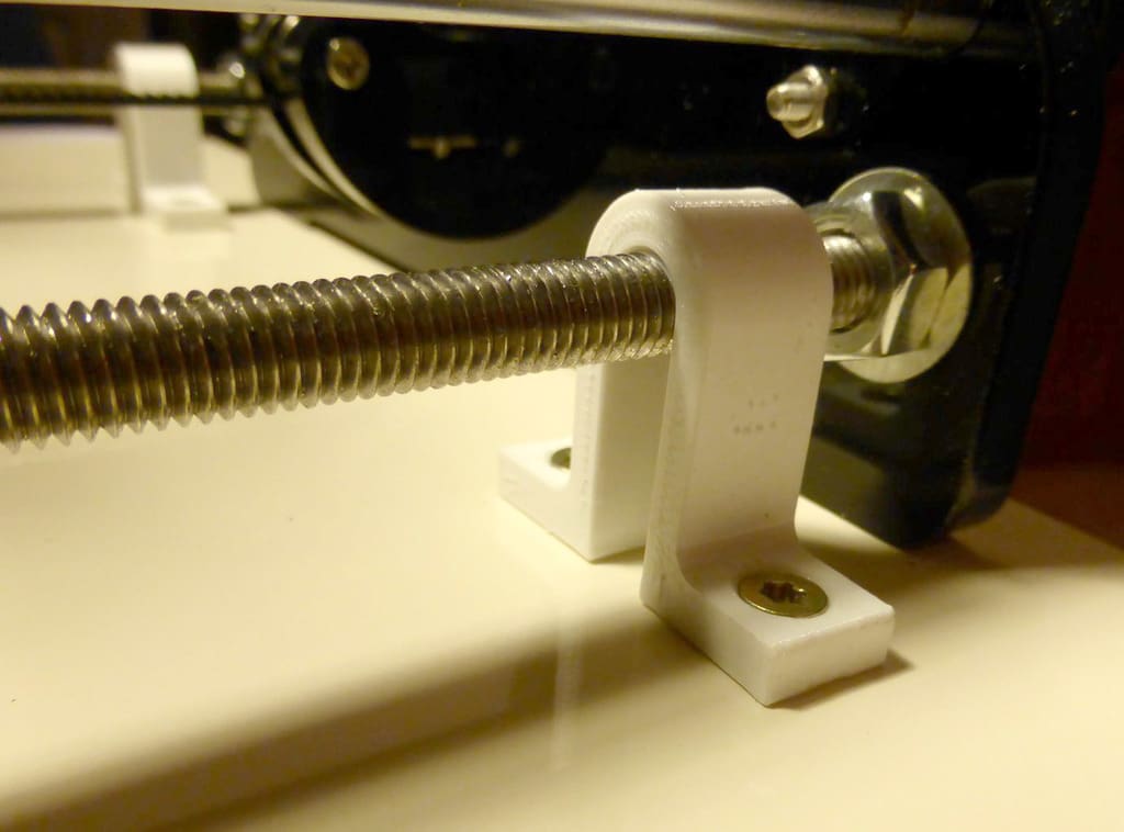 Image of Anet A6 Upgrades and Mods: Threaded Frame Clamp