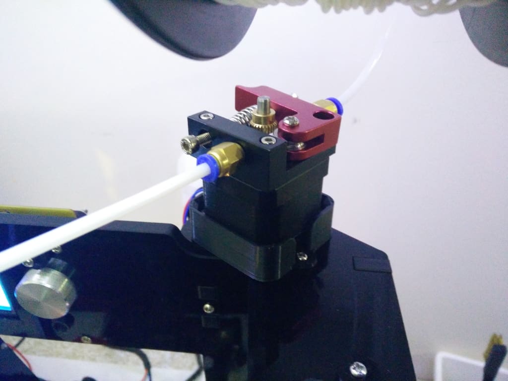 Image of Anet A6 Upgrades and Mods: Bowden Extruder Mount