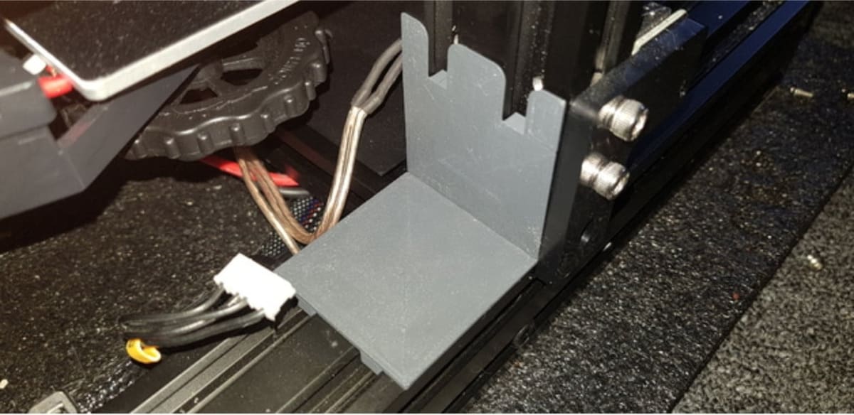 Imagen de Mejoras Creality Ender 3 (V2/Pro/Max): Soporte/Espaciador del motor Z