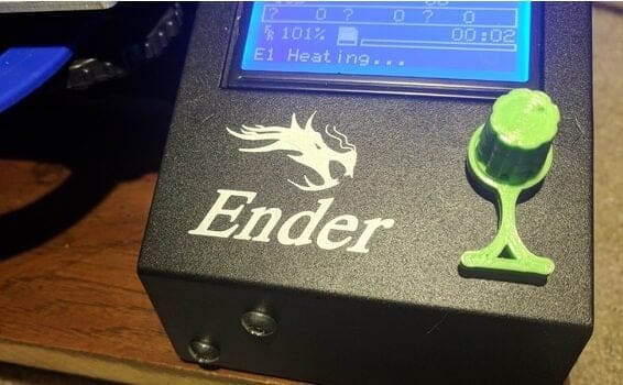Imagen de Mejoras Creality Ender 3 (V2/Pro/Max): Mando de control giratorio sencillo