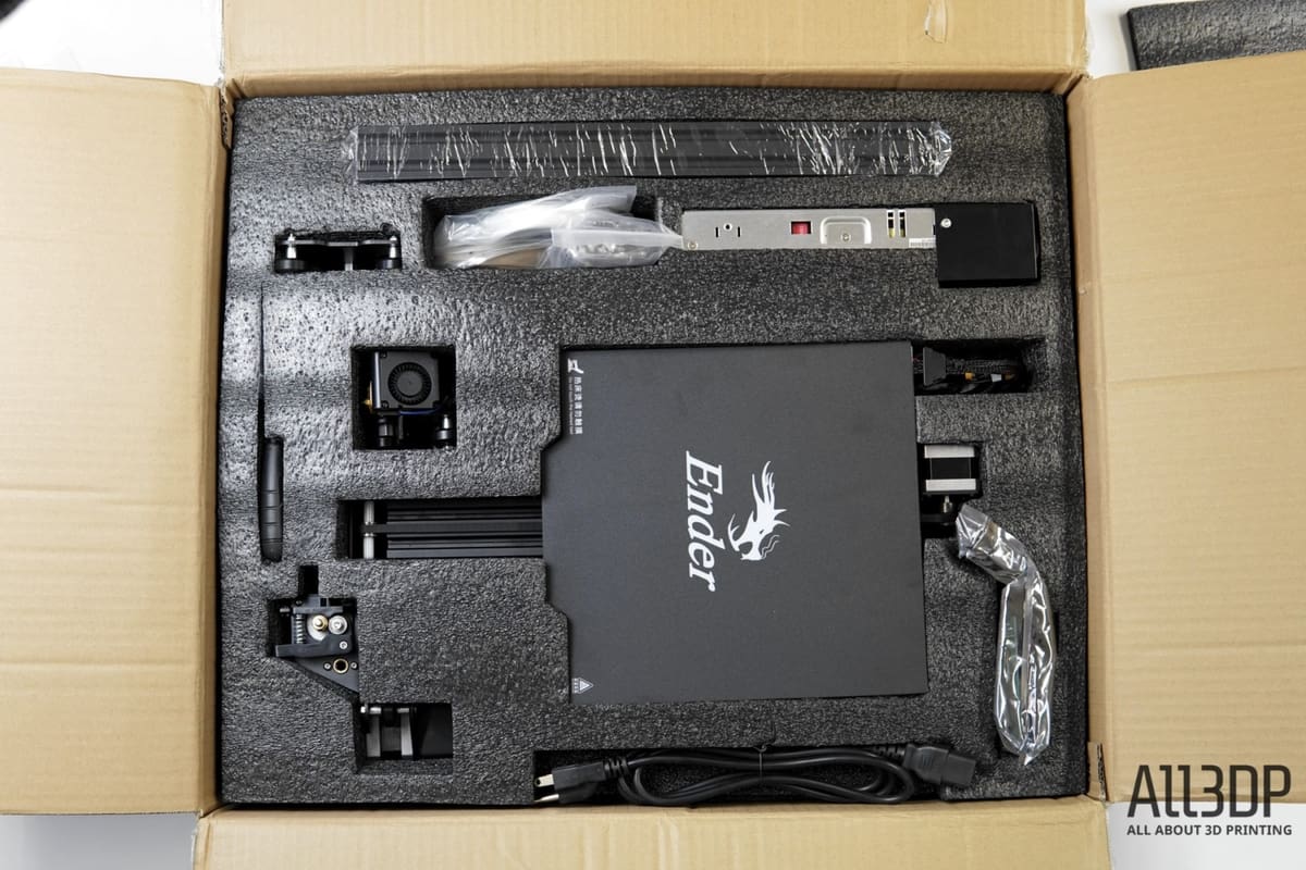 Photo de Creality&nbsp;Ender&nbsp;3&nbsp;Pro : test et avis: Unboxing et assemblage