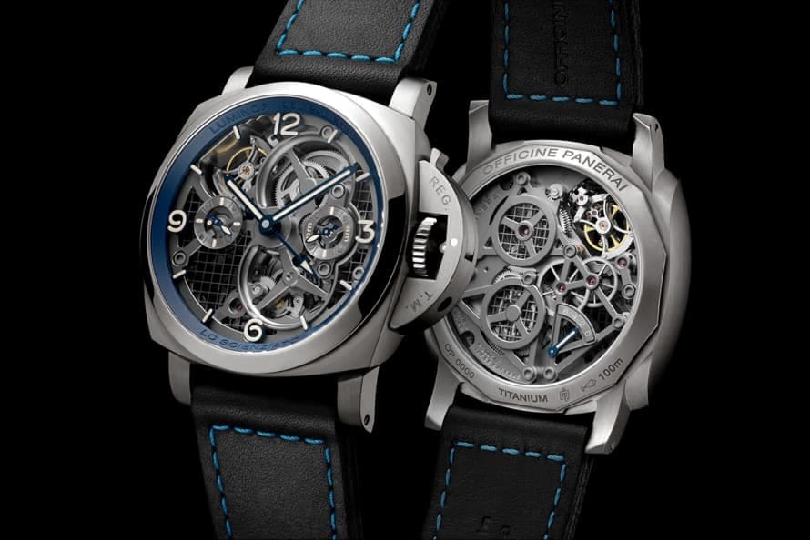 Panerai's Lo Scienziato features a 3D printed case.