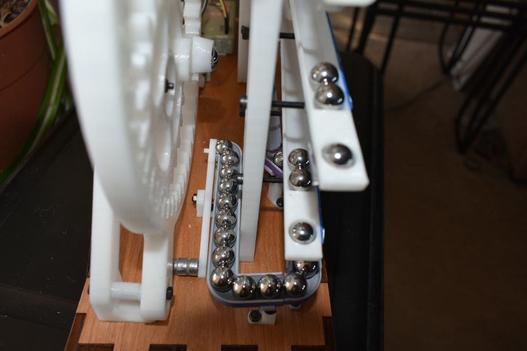Marbles on Rail