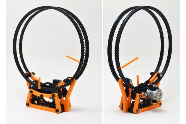 Image of Best Arduino Stepper Motors: 3D Printed Holo Clock