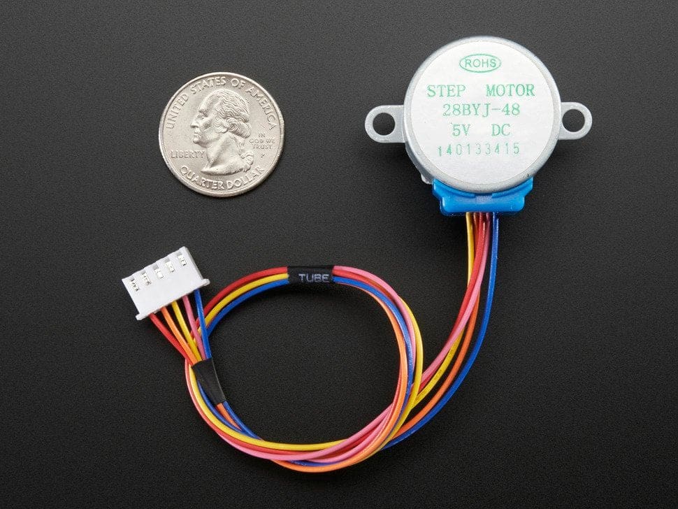 Image of Best Arduino Stepper Motors: Adafruit Small Reduction Stepper Motor