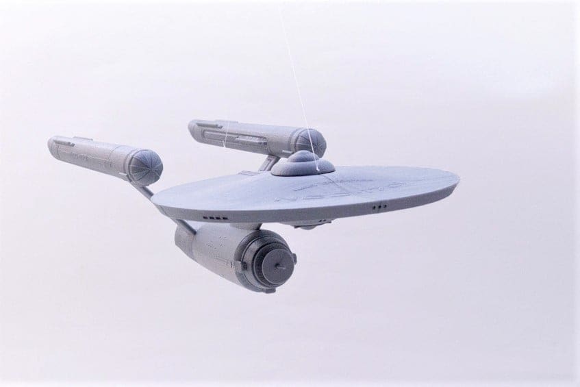 Model ships or and figurines are ideal candidates for low-strength infill