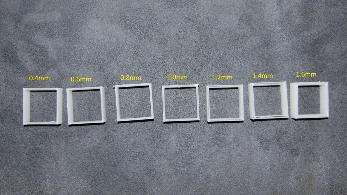 An illustration of wall thickness.
