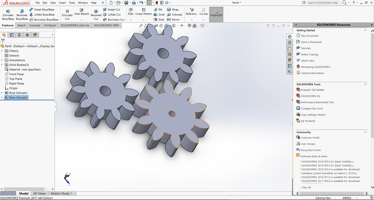 Designing interlocking gears is no easy task.