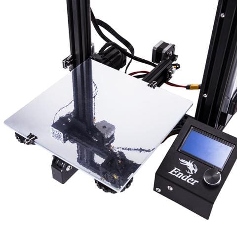 Bild von Creality Ender 5 Upgrades und Mods: Silberglänzende PET-Aufkleber
