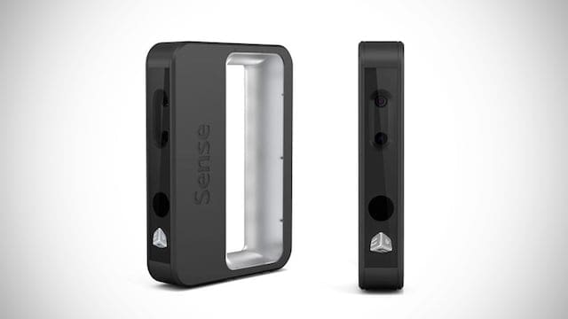 3D Systems' Sense3D is a handheld infrared scanner.
